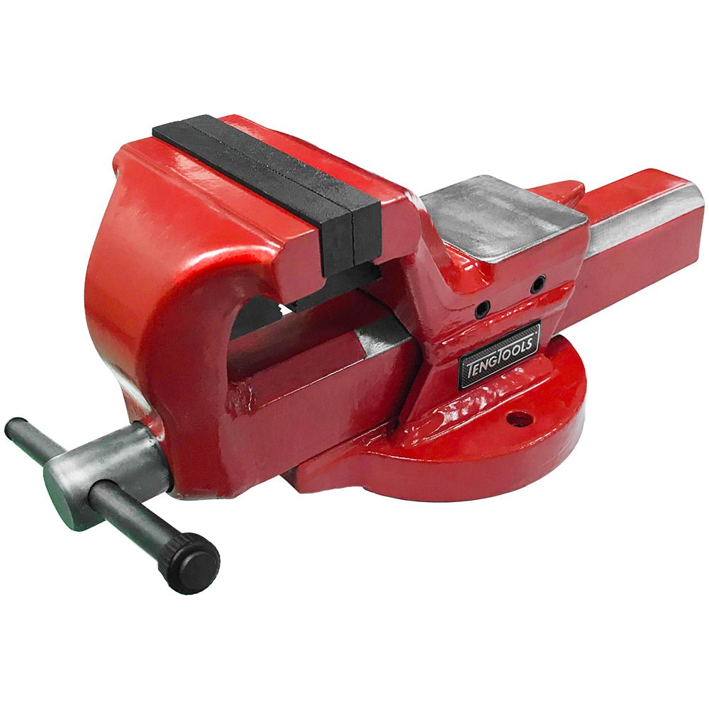 Teng Tools 4 Inch Heavy Duty Forged Steel Workbench Vise - TCAV4