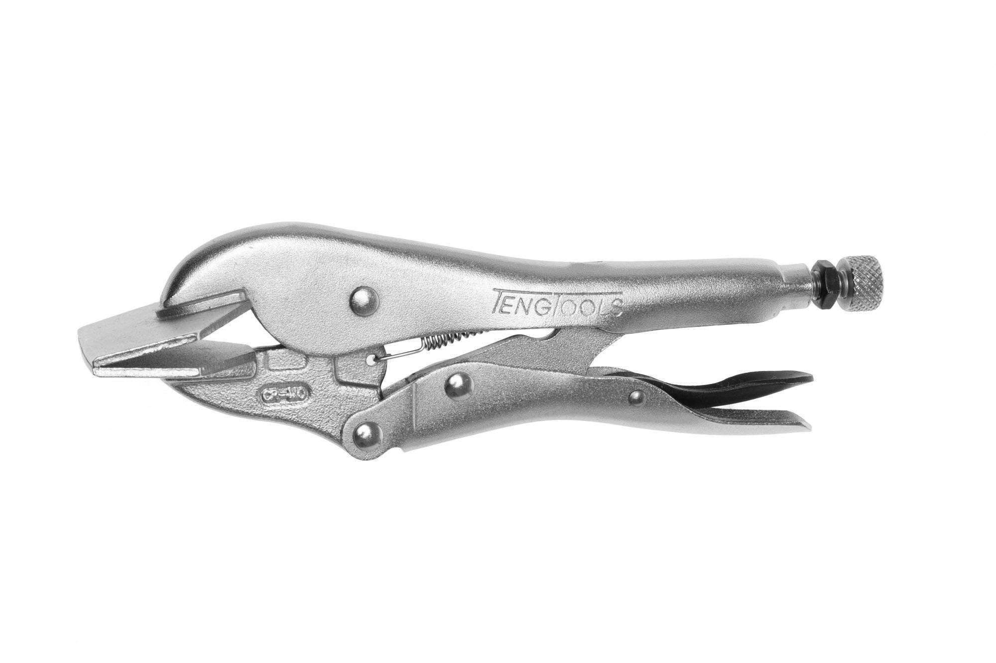 Teng Tools 8 Inch Sheet Metal Vise Grip Power Grip Locking Pliers/Tool - 408