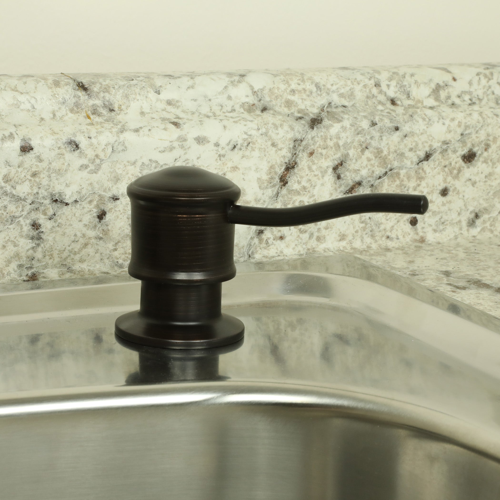 Danco 10042 Universal Soap Dispenser with Curved Nozzle in Oil Rubbed Bronze