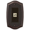 Sonoma Aged Bronze Steel - 1 Cable Jack Wallplate