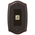 Sonoma Aged Bronze Steel - 1 Cable Jack Wallplate