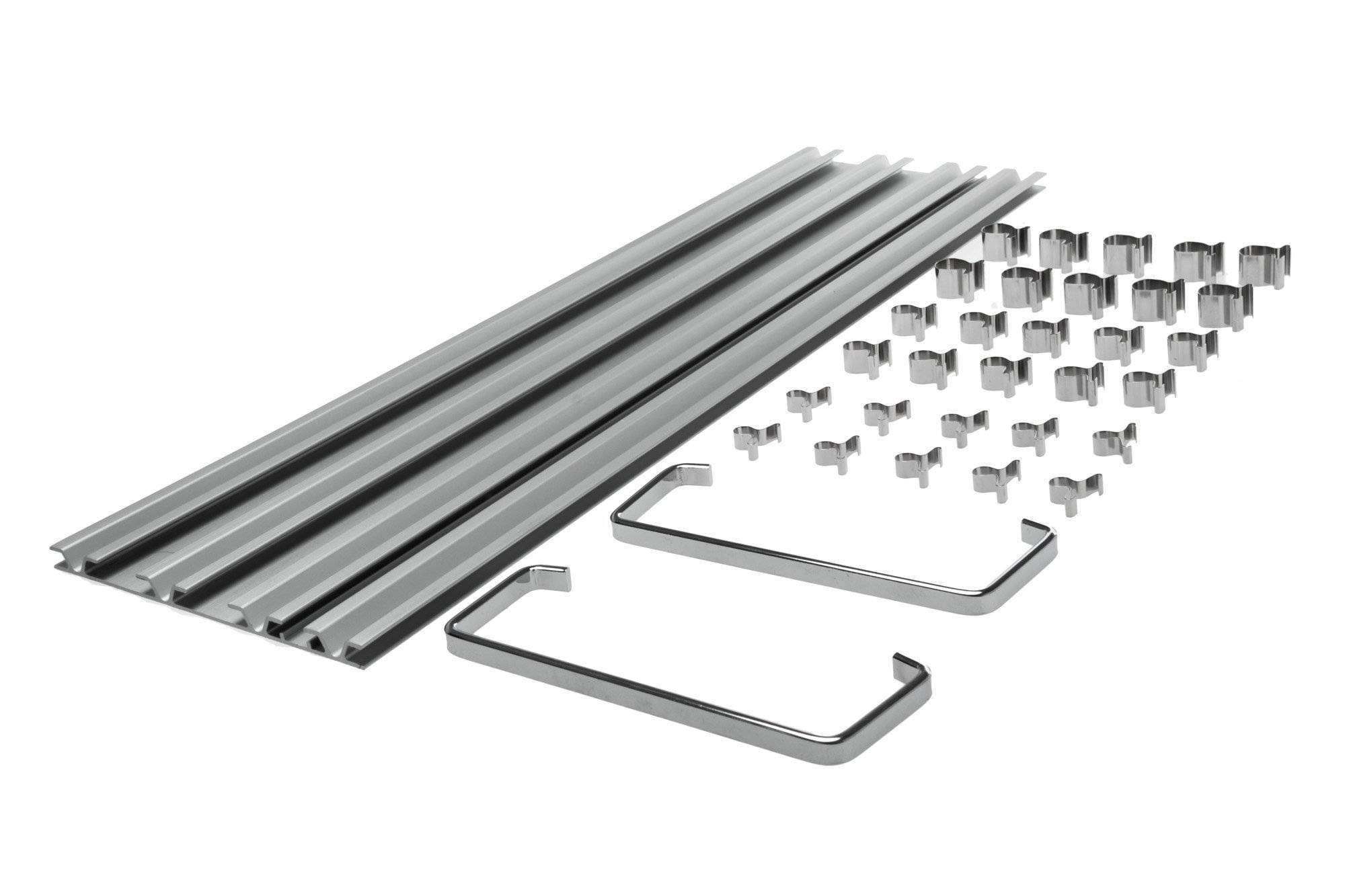 Teng Tools 33 Piece 450mm Four Track Aluminium Clip Rail Tray - ALU450
