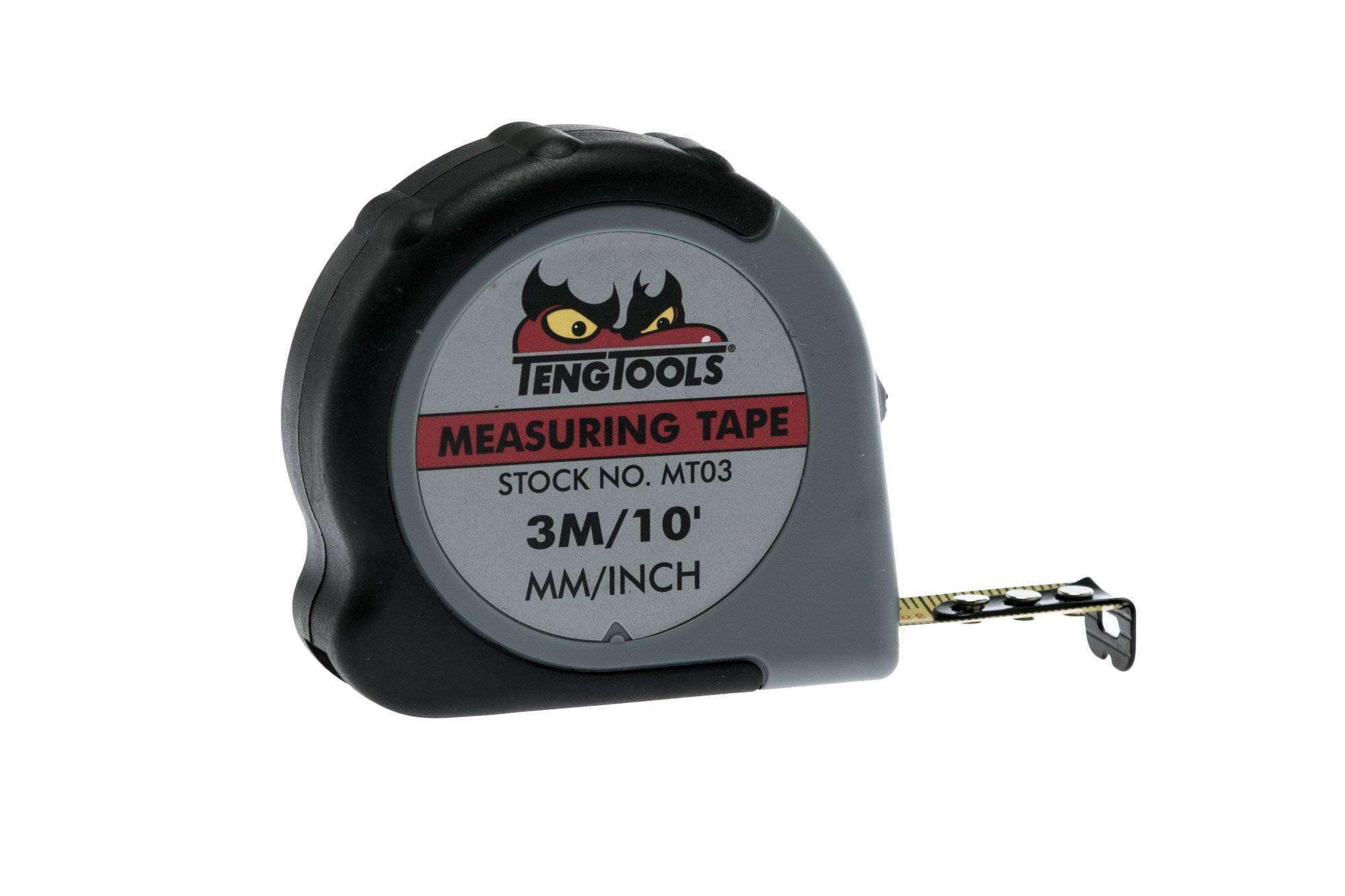 Teng Tools 3 Metre Measuring Tape - MT03