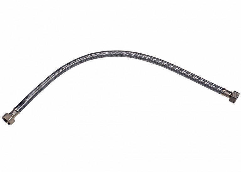 Danco 59825A 1/2 in. FIP x 1/2 in. FIP. x 20 in. LGTH Stainless Steel Faucet Supply Line Hose