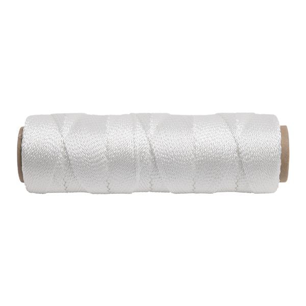 Marshalltown 16573 Braided Nylon Mason's Line 500' White, Size 18 6" Core