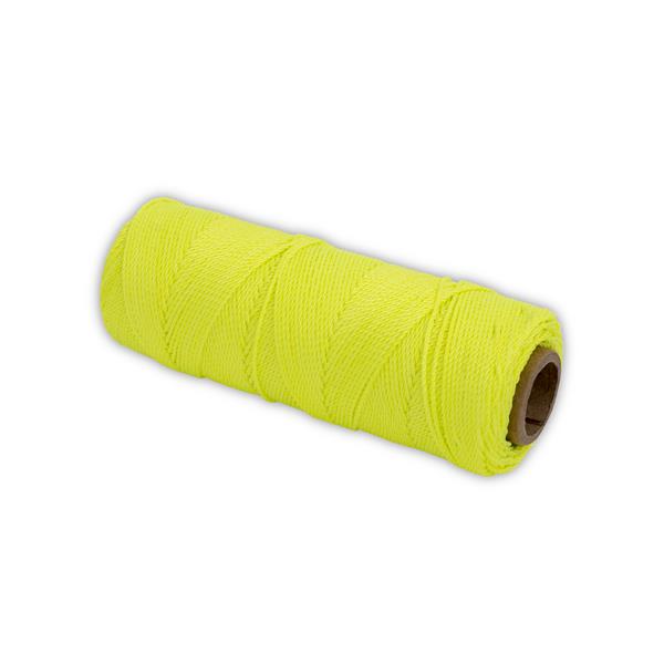 Marshalltown 10224 Twisted Nylon Mason's Line 500' Fl Yellow, Size 18 6" Core