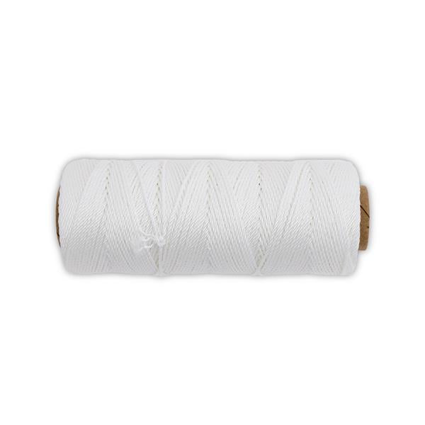 Marshalltown 10218 Twisted Nylon Mason's Line 500' White, Size 18 6" Core