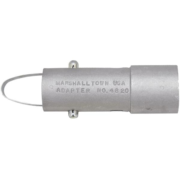 Marshalltown 14820 Concrete Female Threaded Adapter-Push Button Handle