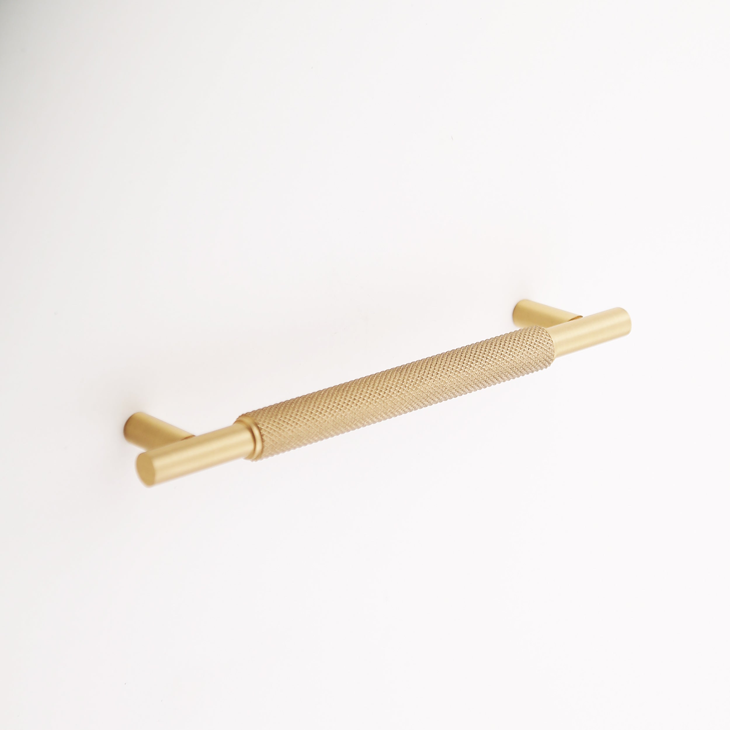 Grayson Knurled Solid Brass Drawer Pull