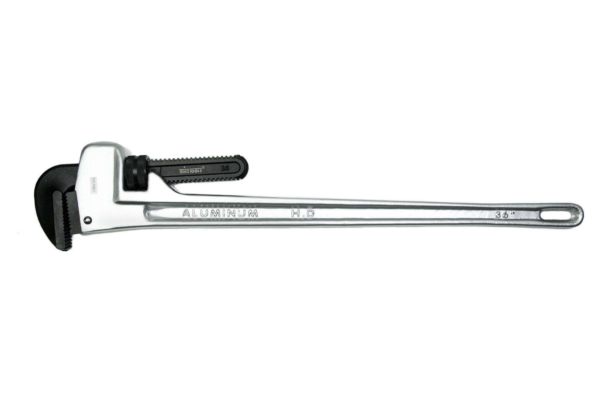 Teng Tools 36 Inch Aluminum Pipe Wrench Tool- PW36A