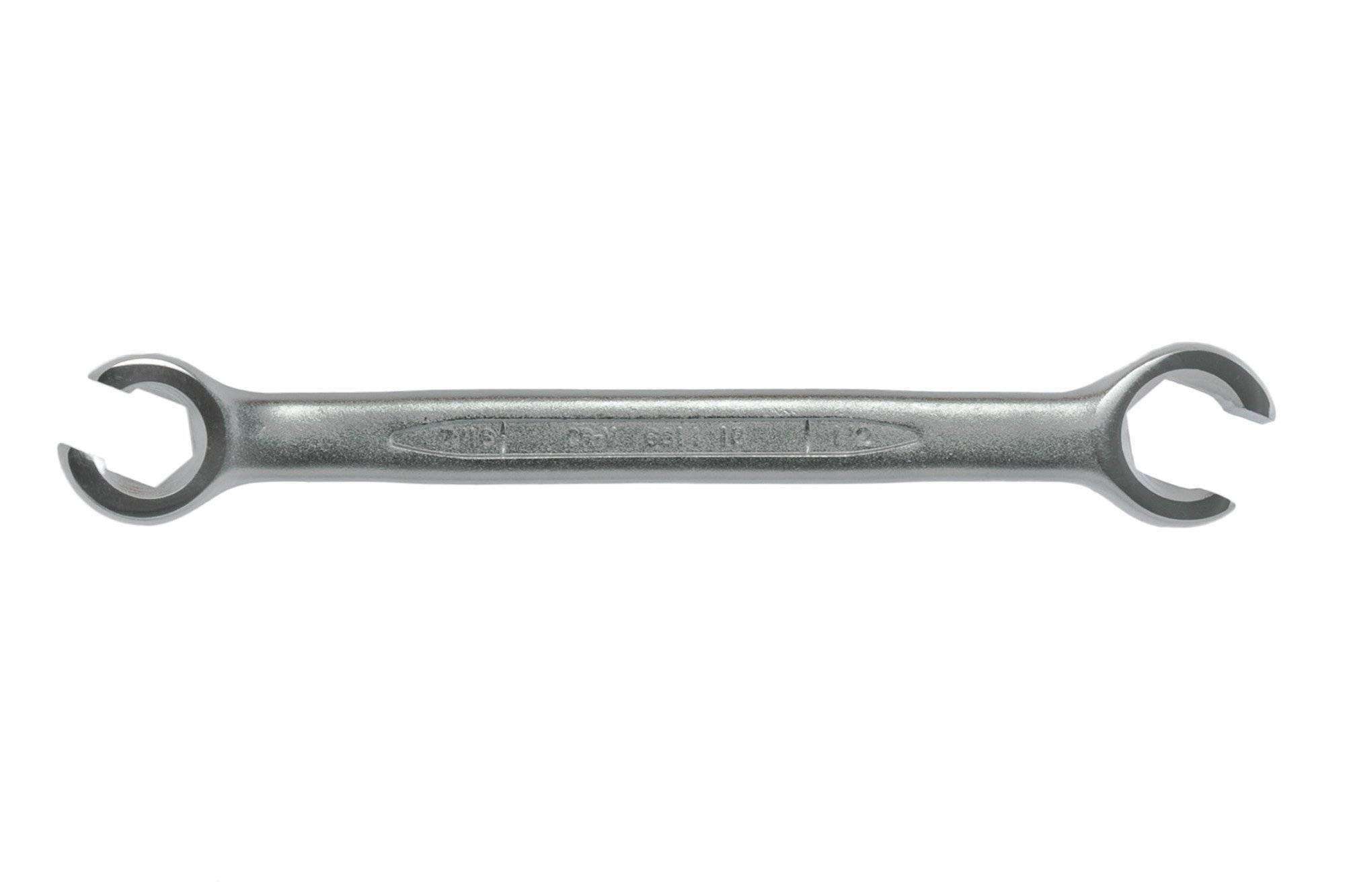 Teng Tools 7/16 Inch x 1/2 Inch Drive Double Flare Nut Wrench - 661416