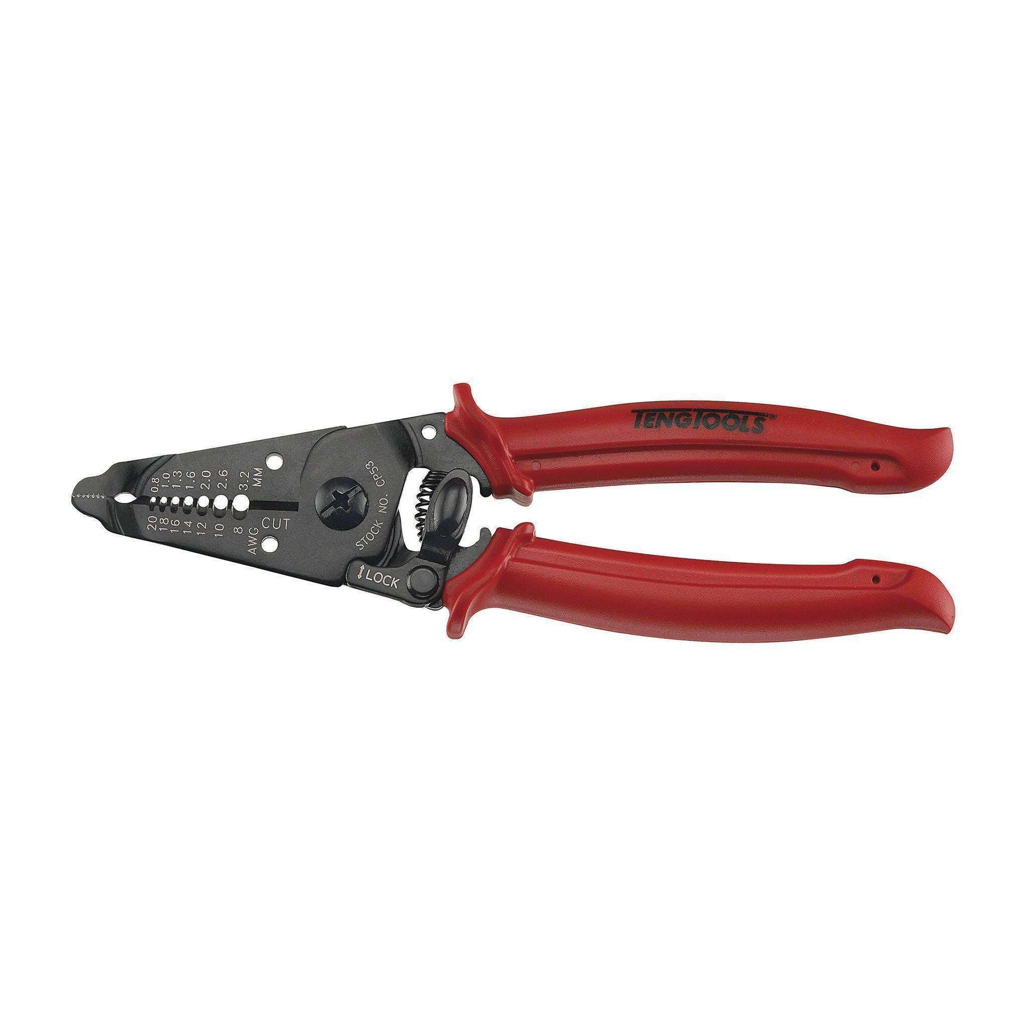 Teng Tools Professional Wire Stripping Pliers - CP53