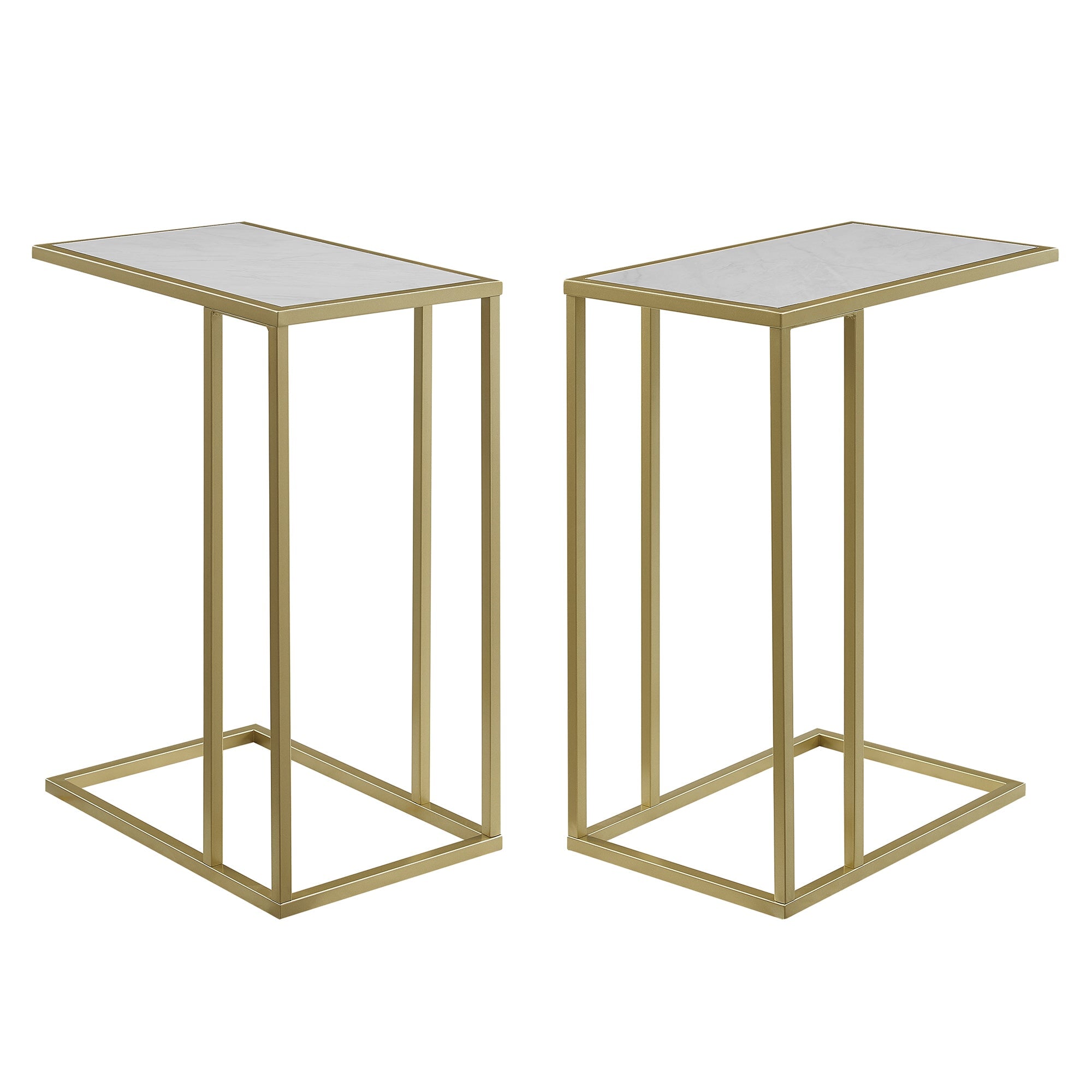 Modern End C Table, Set of 2