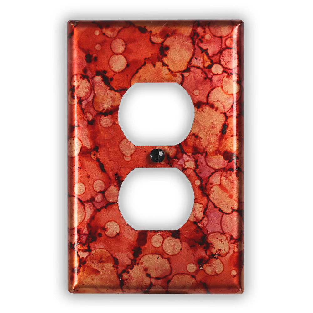 Autumn Copper - 1 Duplex Wallplate