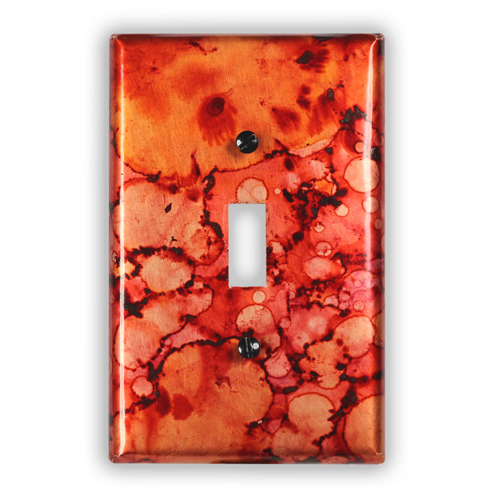Autumn Copper - 1 Toggle Wallplate