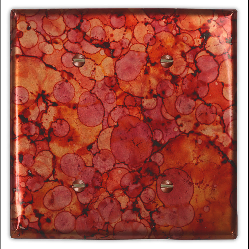 Autumn Copper - 2 Blank Wallplate