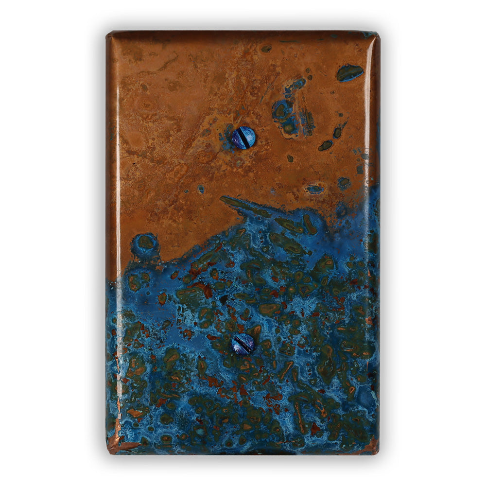 Azul Copper - 1 Blank Wallplate