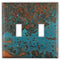 Azul Copper - 2 Toggle Wallplate