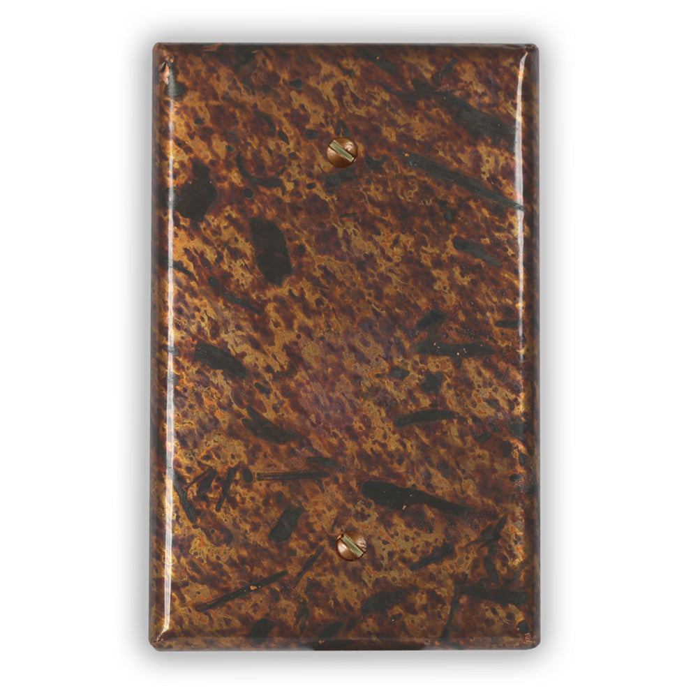 Distressed Light Copper - 1 Blank Wallplate
