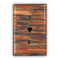 Enchantment Horizontal Copper - 1 Phone Jack Wallplate
