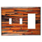 Enchantment Horizontal Copper - 2 Toggle / 1 Rocker Wallplate