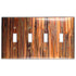 Enchantment Vertical Copper - 4 Toggle Wallplate