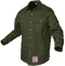 Knox FR Shirt Military Green With Pearl Snap Buttons