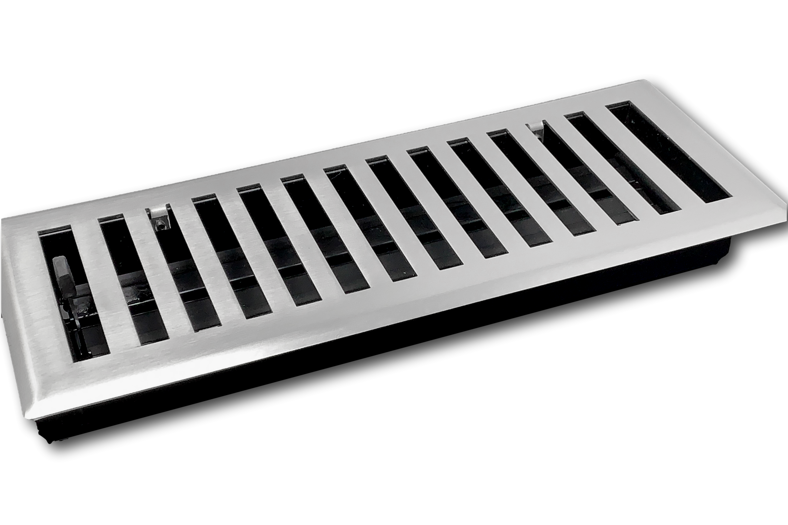 Steel Modern Chic Vent Covers - Brushed Nickel