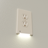 LumiCover LED Night Light - Duplex - Light Almond