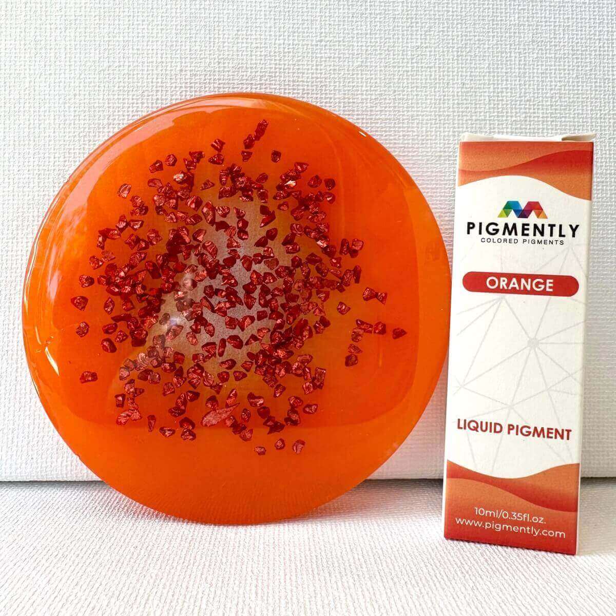Orange Liquid Epoxy Dye
