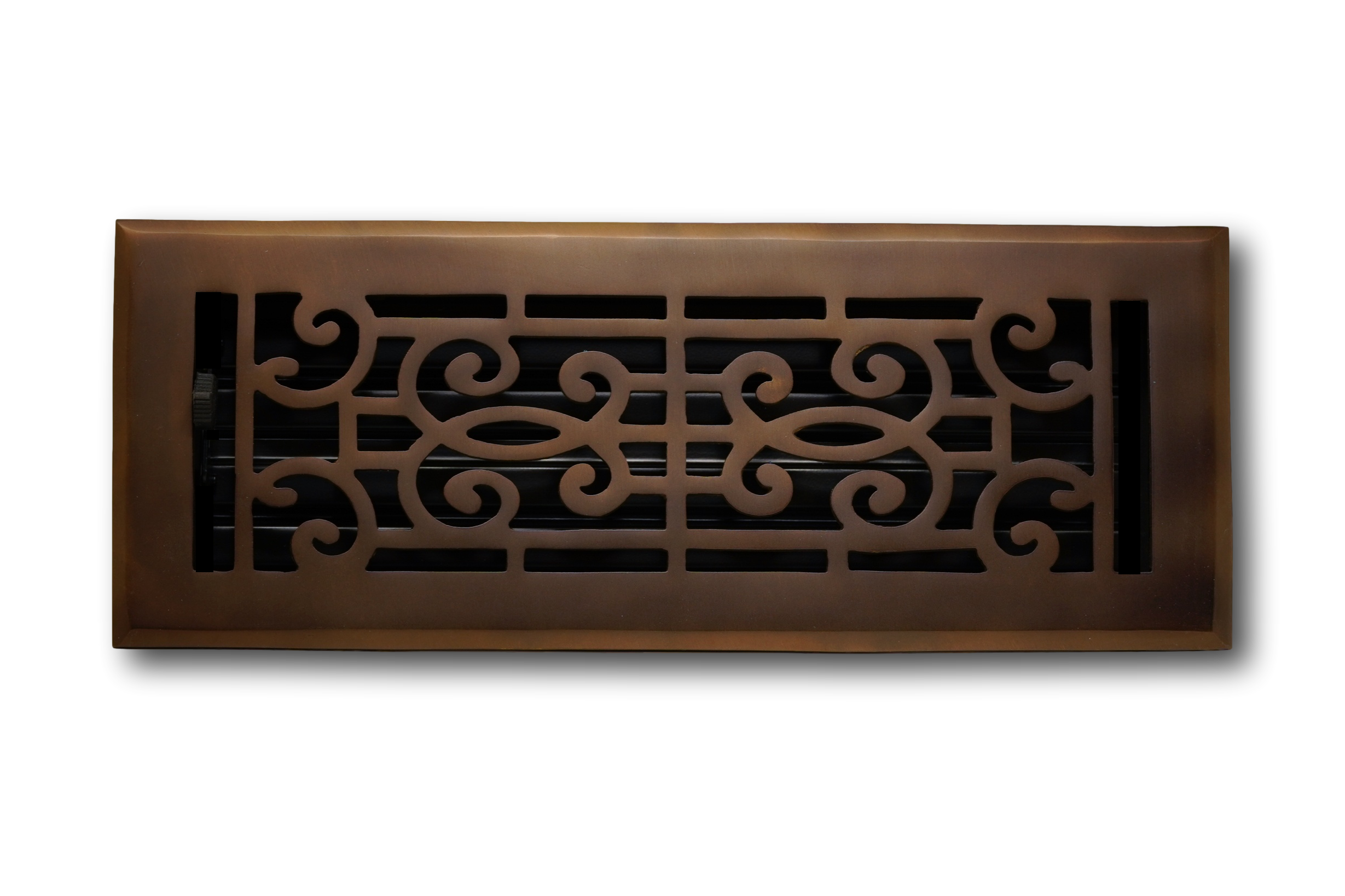 Cast Brass Baroque Vent Covers - Oil Rubbed Bronze