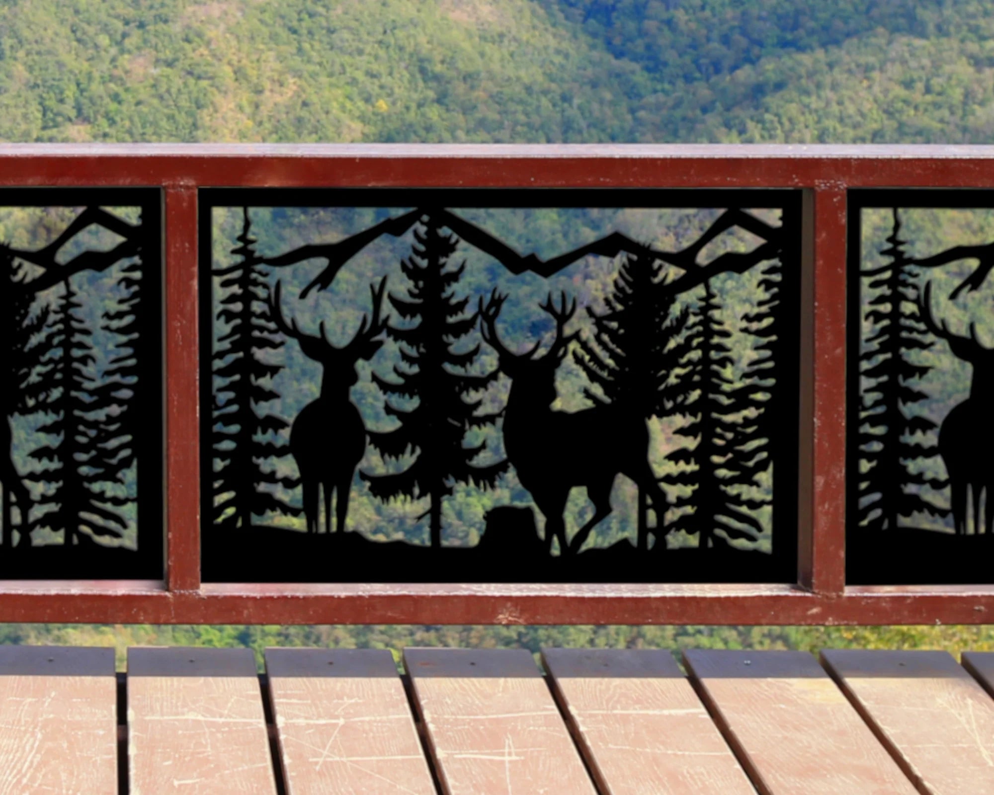 Wildlife Landscape Fence/Gate Panel Insert (Metal and Plastic Available)