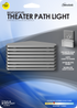Theater LED Automatic Nickel Night Light