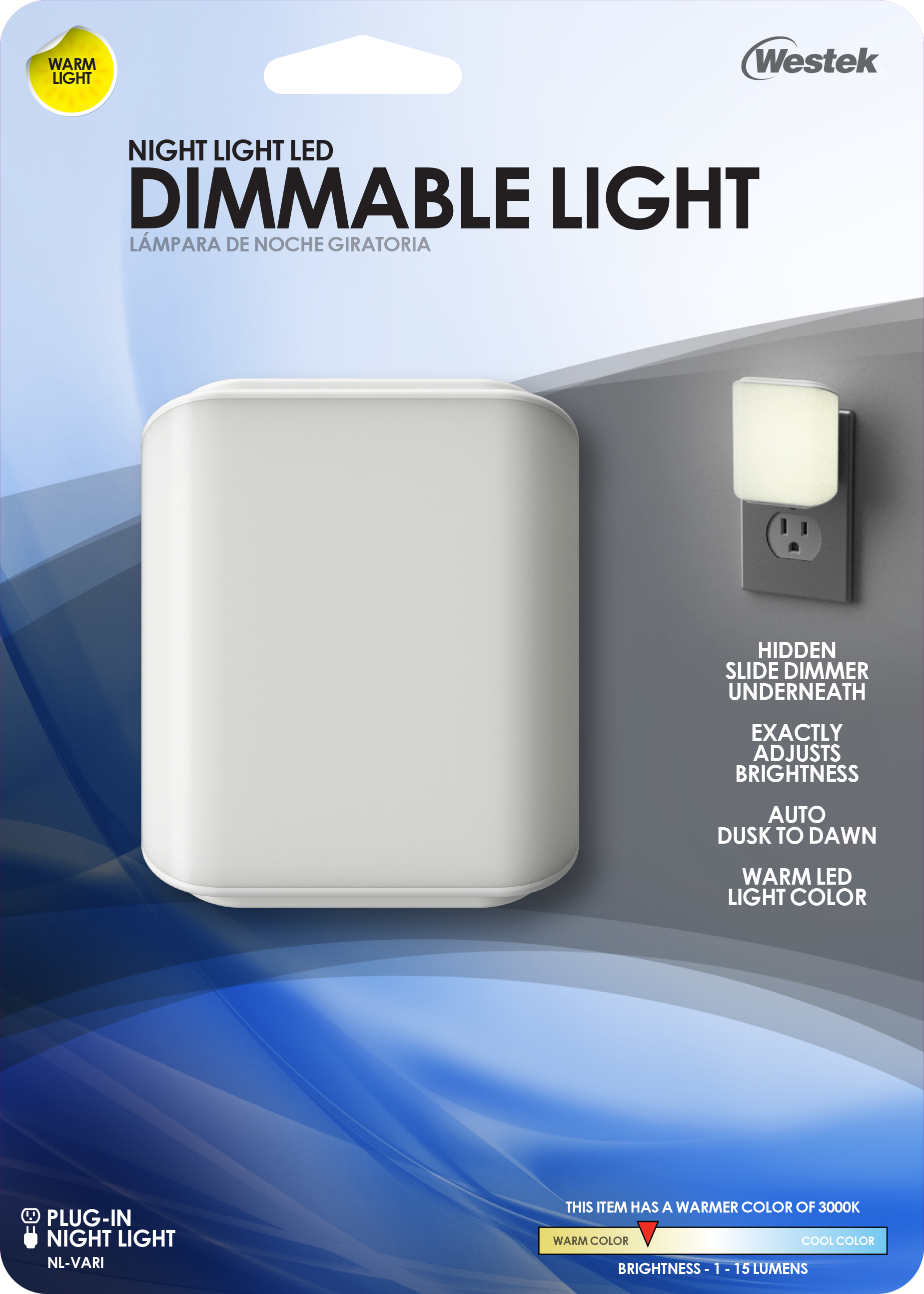 Vari LED Dimmable Automatic Night Light
