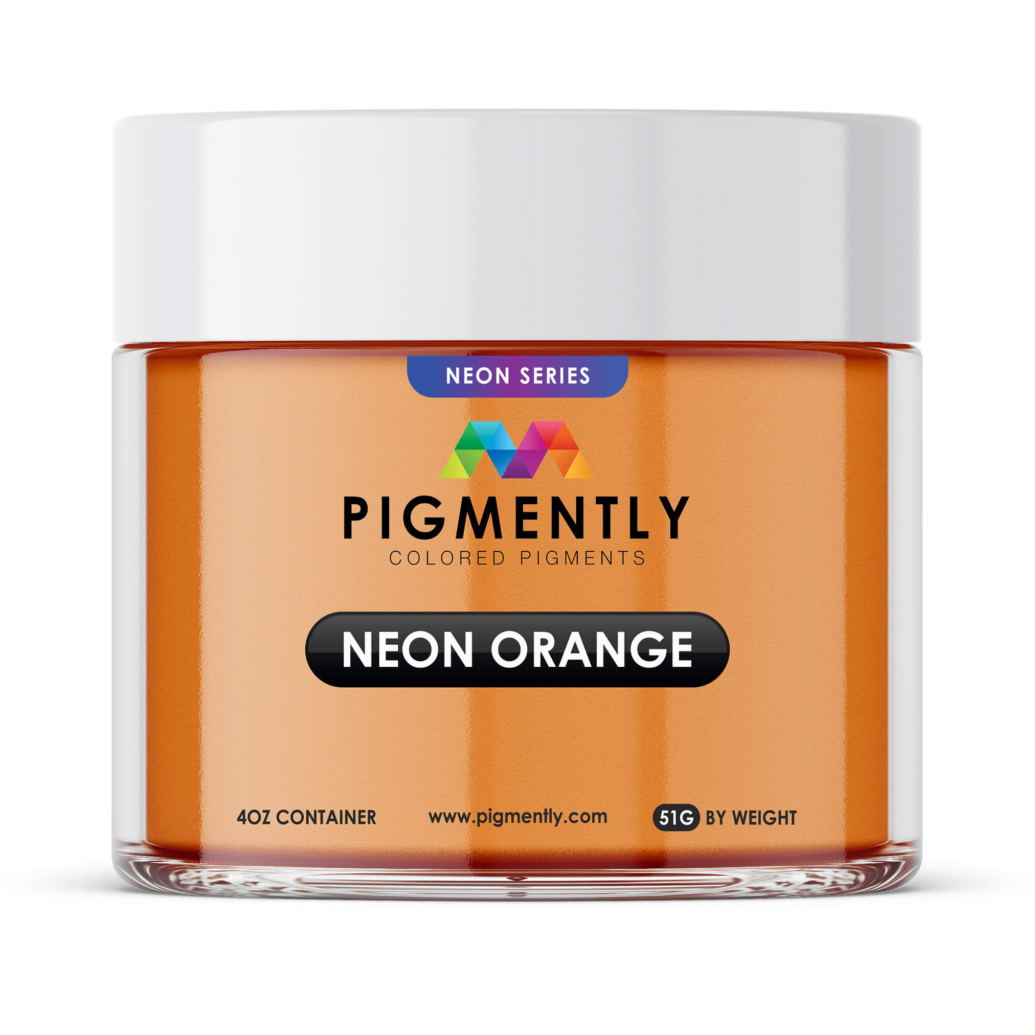 Neon Orange Epoxy Powder Pigment