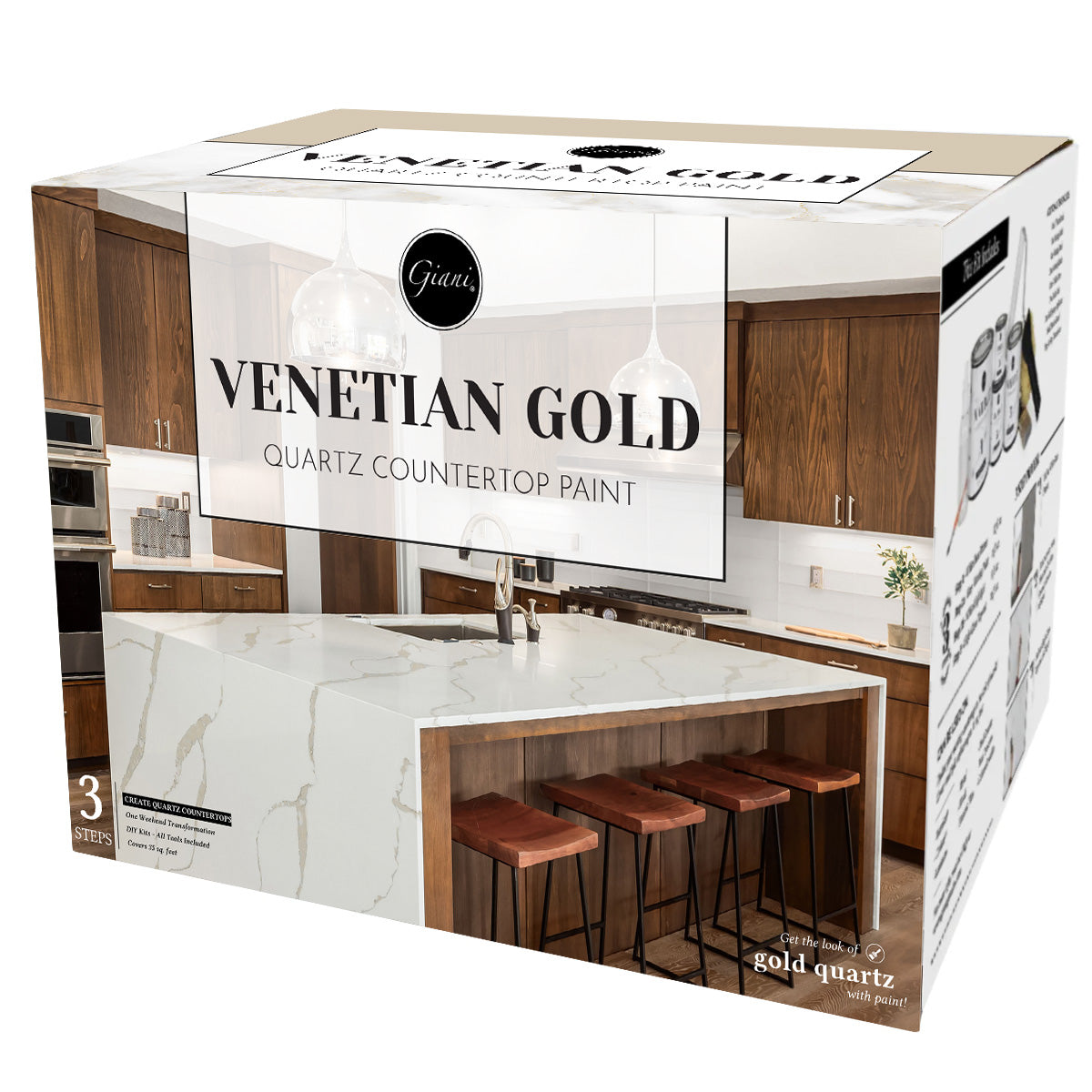 Giani Venetian Gold Quartz Countertop Paint Kit