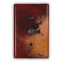 Red and Black Copper - 1 Cable Jack Wallplate