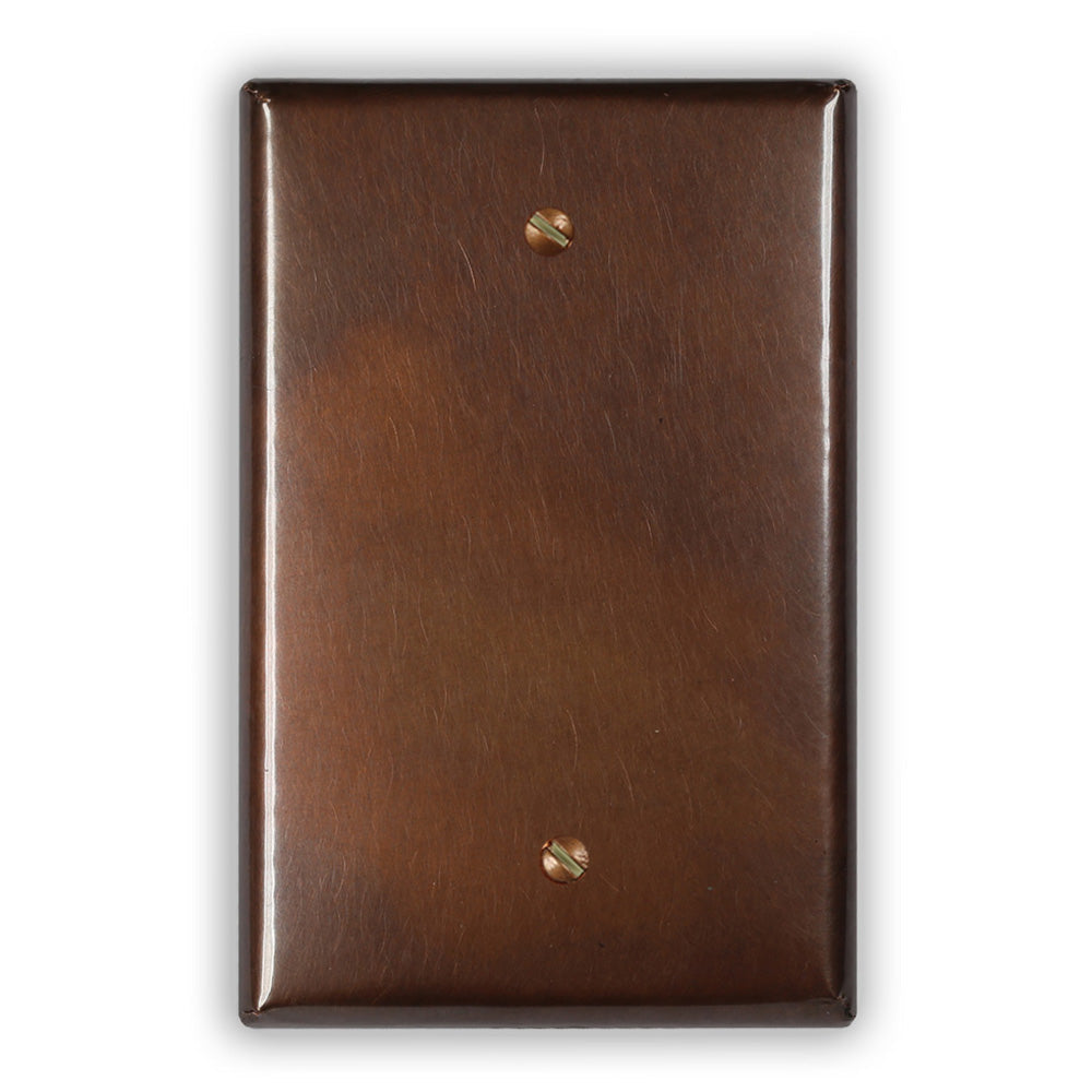 Rustic Copper - 1 Blank Wallplate