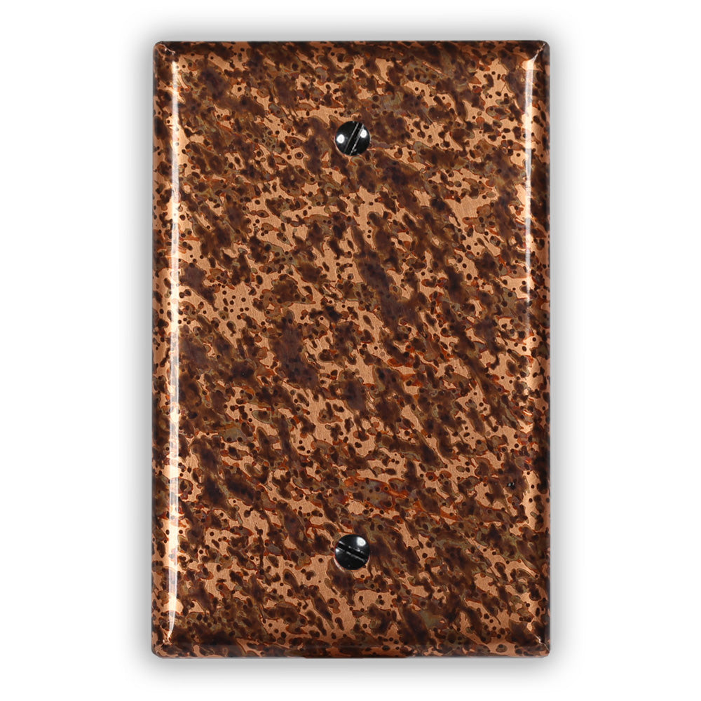 Sandstorm Copper - 1 Blank Wallplate