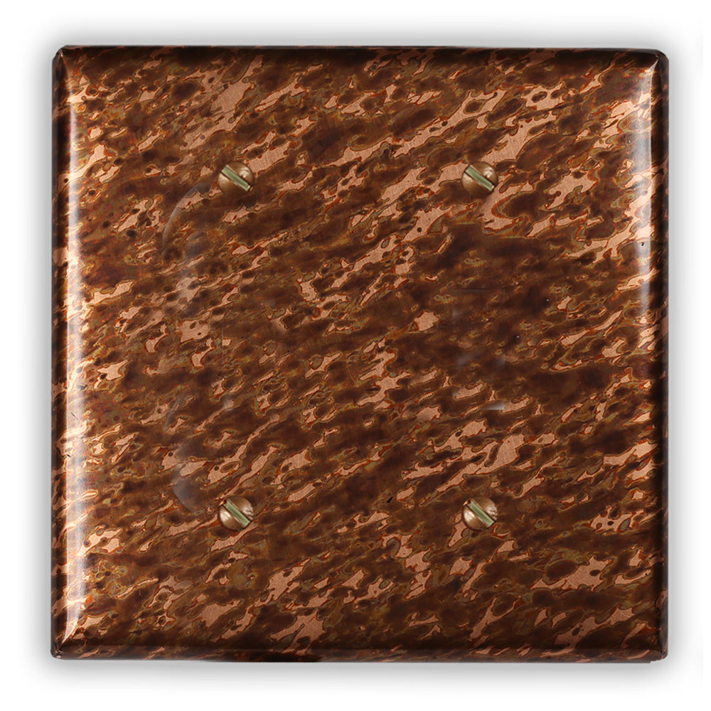 Sandstorm Copper - 2 Blank Wallplate