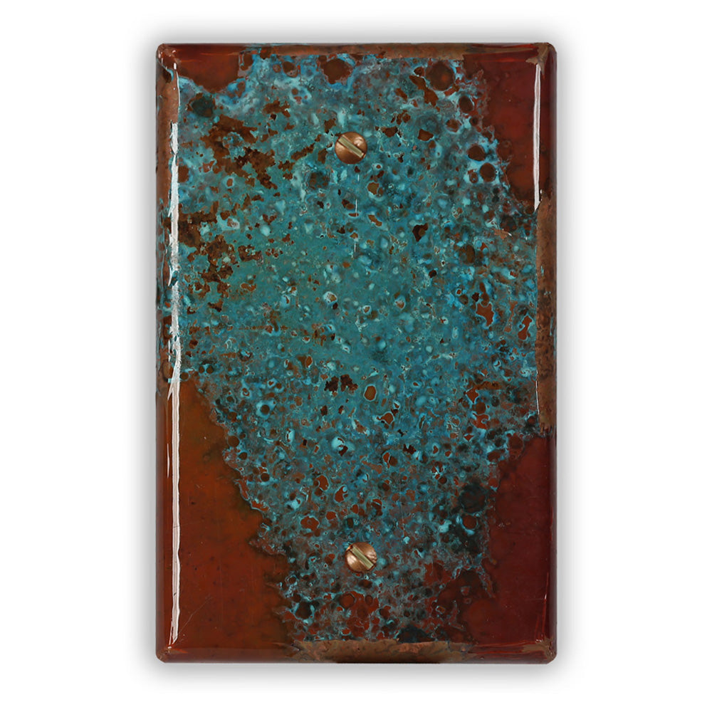 Sierra Copper - 1 Blank Wallplate
