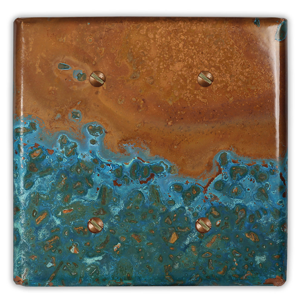 Sierra Copper - 2 Blank Wallplate