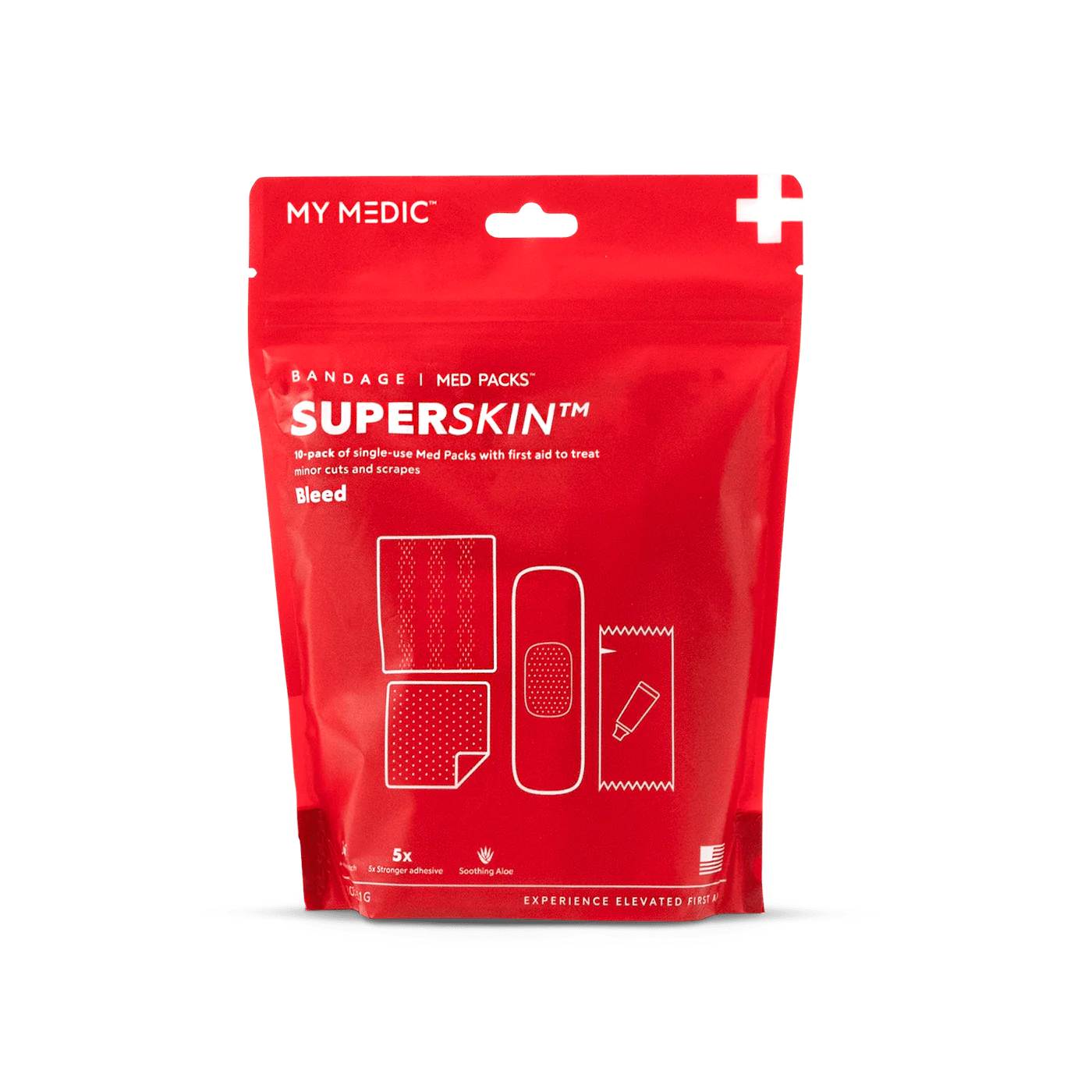 SuperSkin Bandage Med Pack (10 Pack)