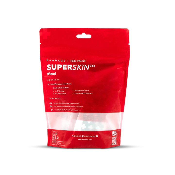 SuperSkin Bandage Med Pack (10 Pack)