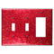 Wine Red Copper - 2 Toggle / 1 Rocker Wallplate