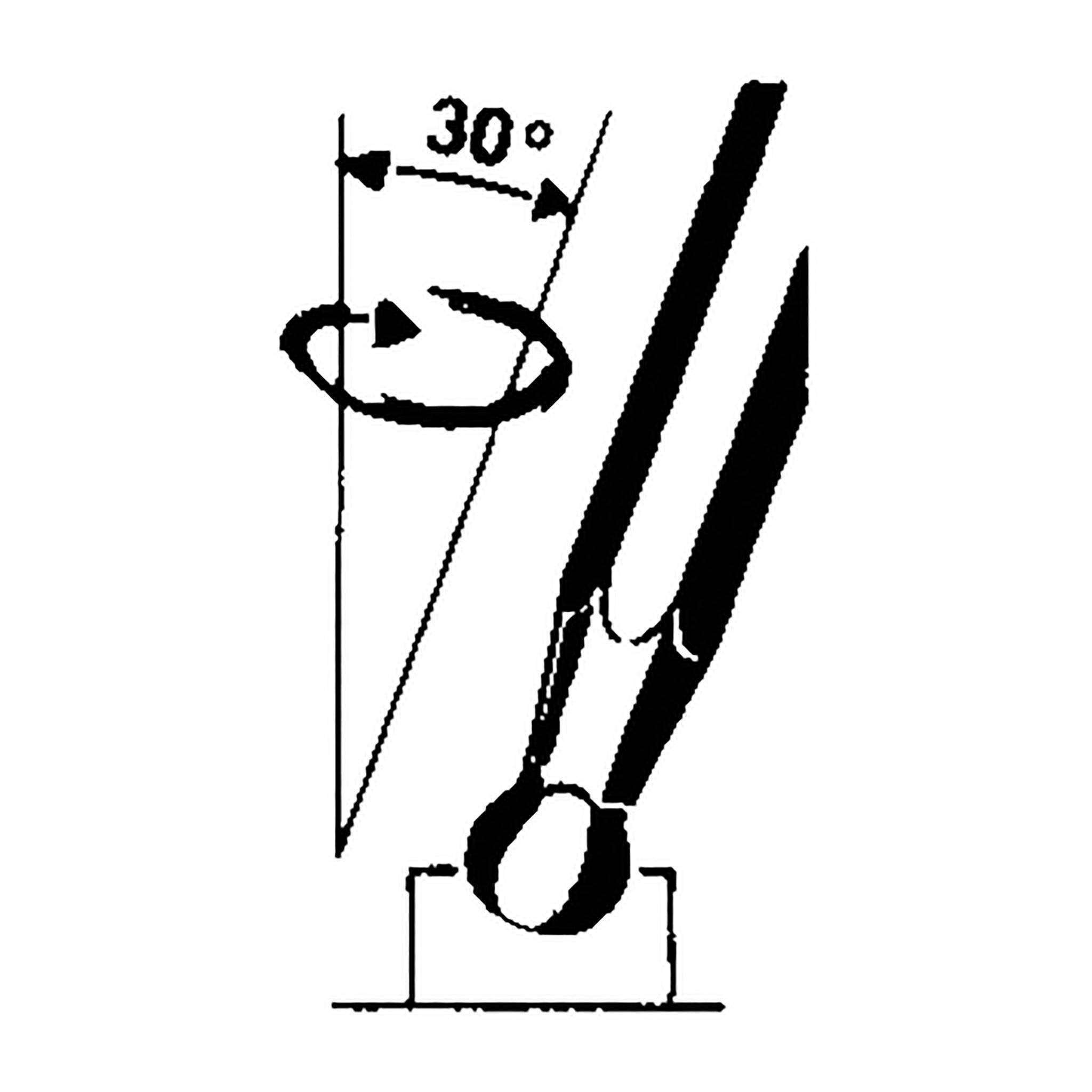 Teng Tools 7 Piece Black Metric Ball Point Hex Key / Allen Wrench Set (2.5mm - 10mm) - 1475