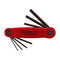Teng Tools 7 Piece Metric Retractable Hex Key / Allen Wrench Set (1.5mm - 6mm) - 1476NMM