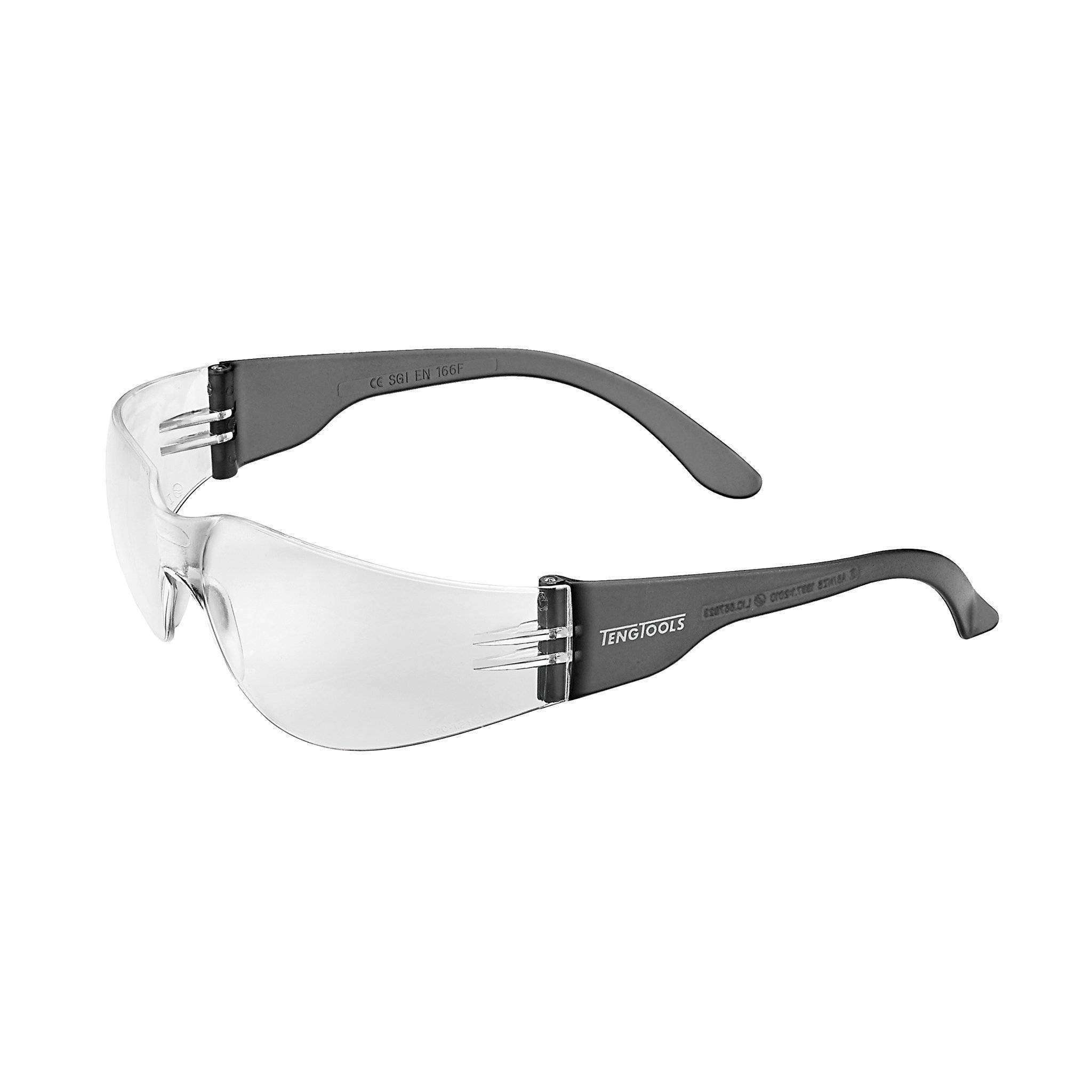 Teng Tools Anti Fog, Scratch Resistant Safety Glasses With Clear Lenses & Side Protection - SG960