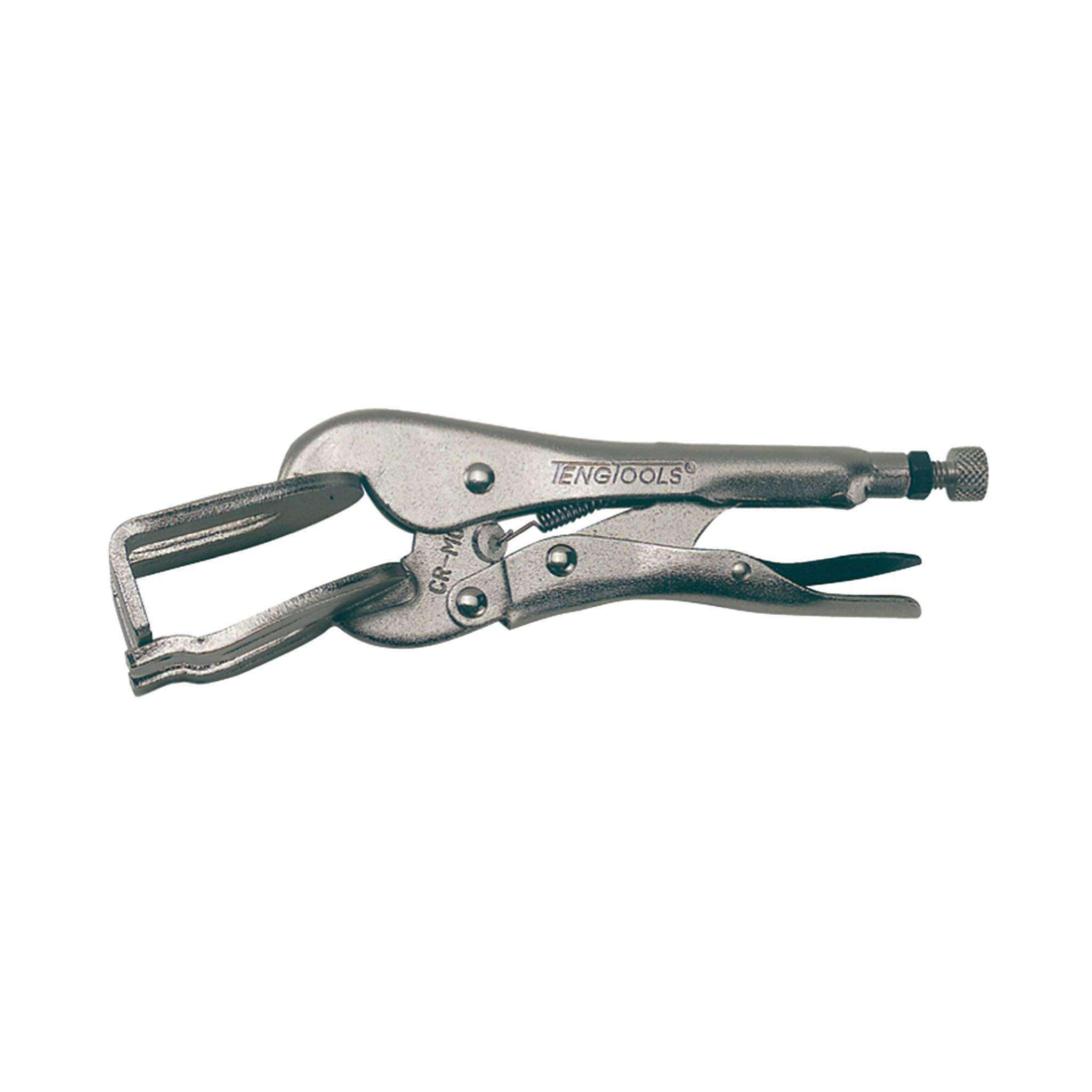 Teng Tools 9 Inch Plated Power Grip Welding Clamp/Locking Pliers - 407