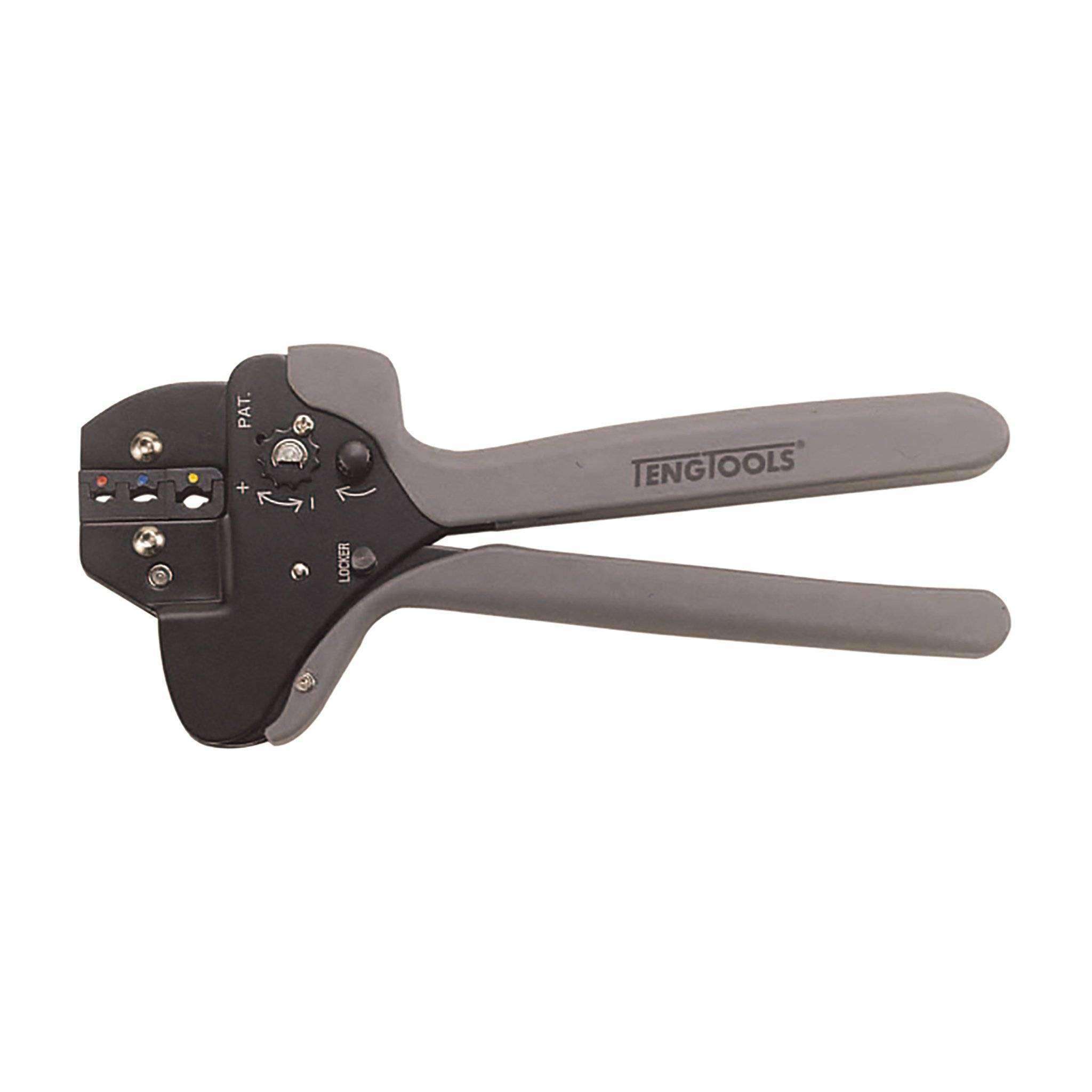 Teng Tools Interchangeable Ratchet Crimping Plier - CP52